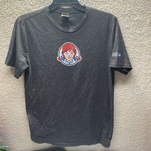 Wendy's Fast Food Restaurant Employee Uniform T Shirt Adult MEDIUM Breakfast